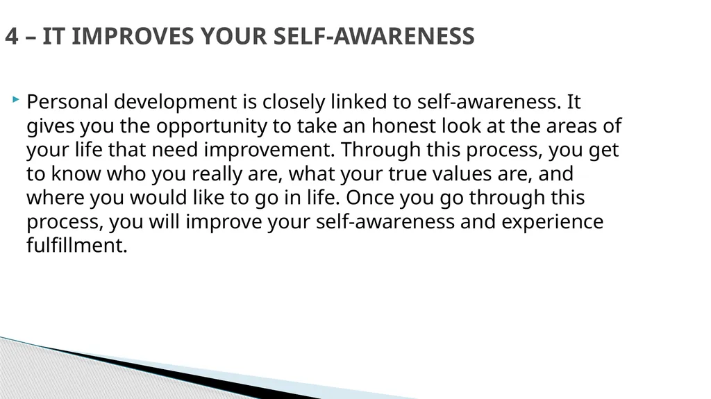 Personality Development Personal development is an - slide 7 of 14