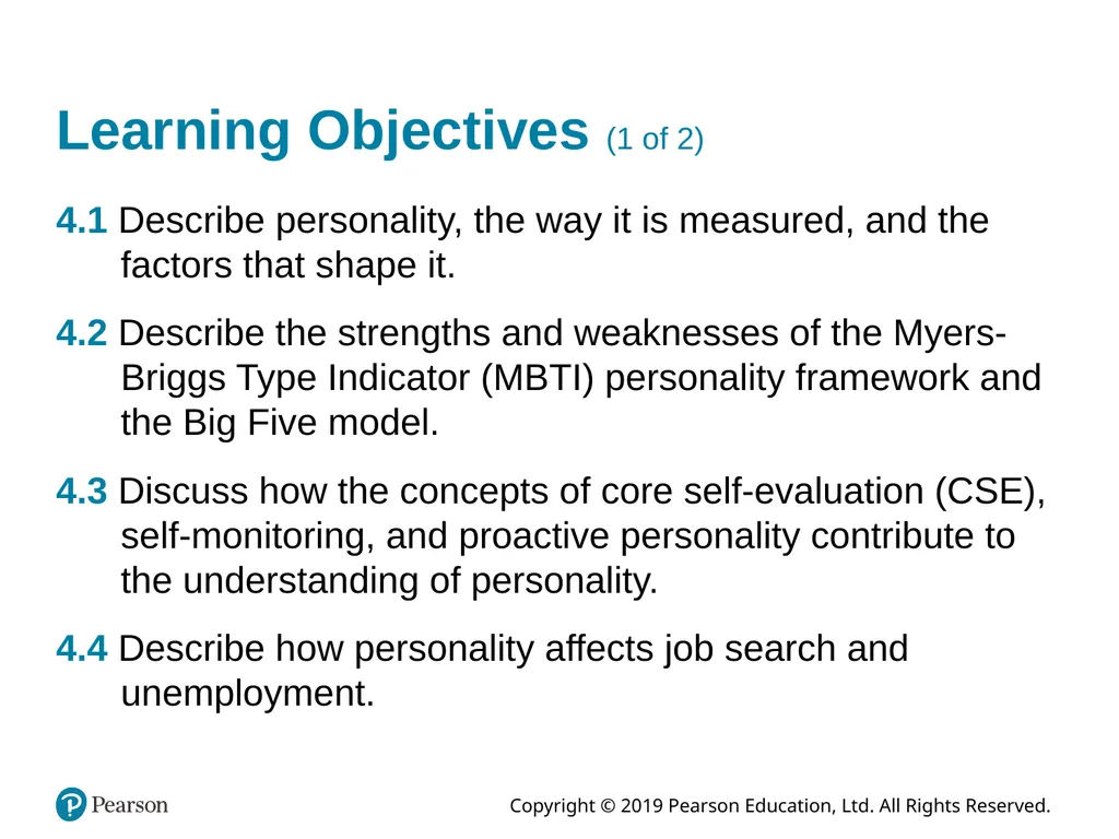 Organizational Behavior Eighteenth Edition, Global - slide 33 of 35