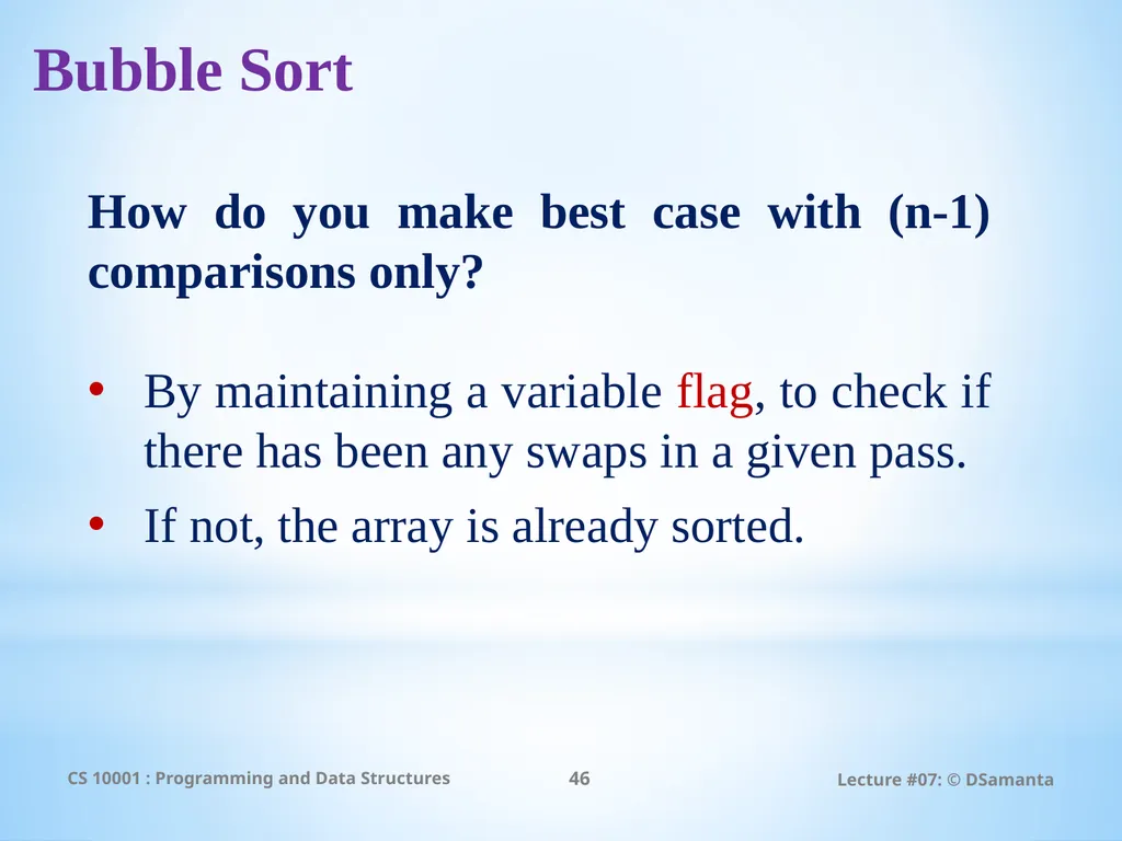Debasis Samanta Computer Science & Engineering - slide 46 of 75