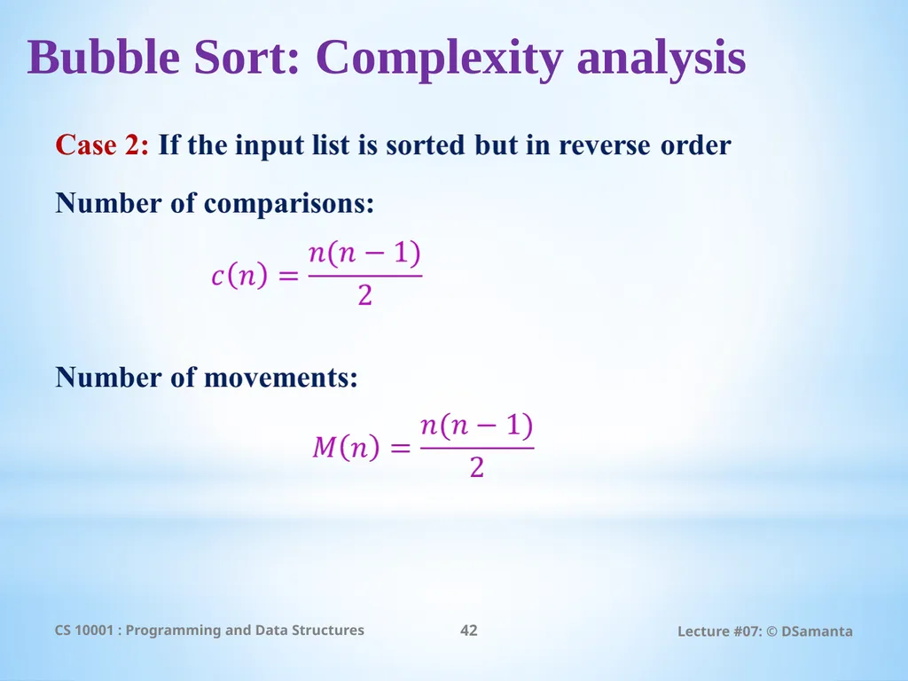 Debasis Samanta Computer Science & Engineering - slide 42 of 75