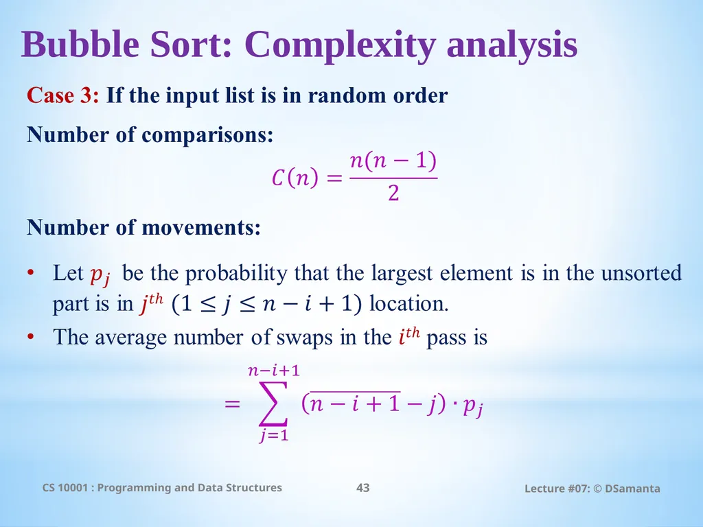 Debasis Samanta Computer Science & Engineering - slide 43 of 75