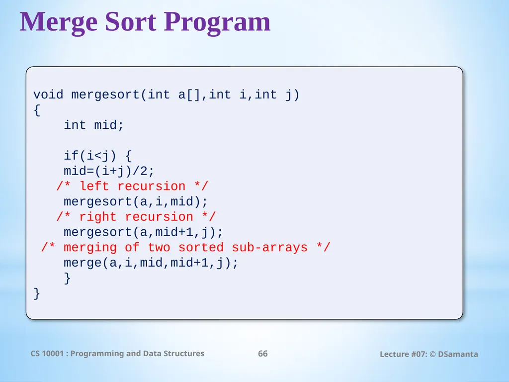 Debasis Samanta Computer Science & Engineering - slide 66 of 75