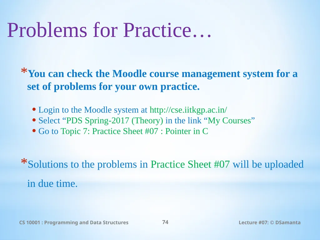 Debasis Samanta Computer Science & Engineering - slide 74 of 75