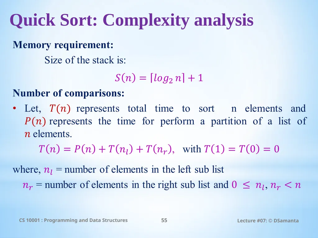 Debasis Samanta Computer Science & Engineering - slide 55 of 75