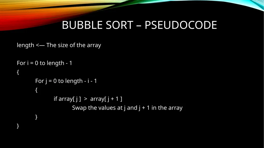 SORTING OVERVIEW 1) Why do we need sorting - slide 8 of 17