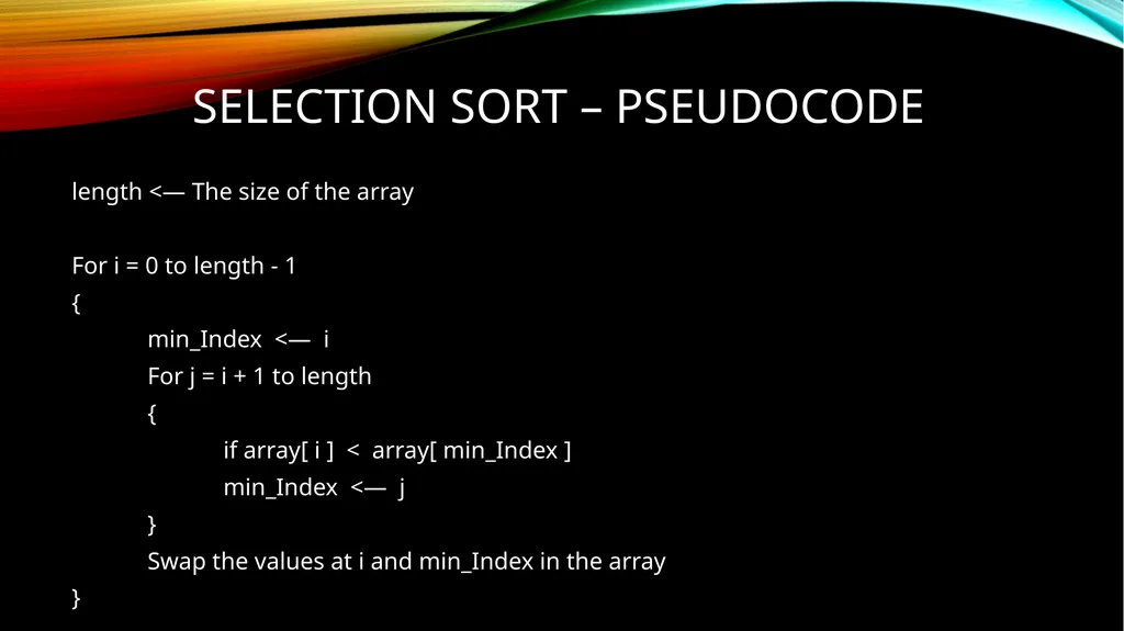 SORTING OVERVIEW 1) Why do we need sorting - slide 6 of 17