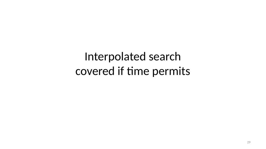 Sorting Algorithms Properties Insertion Sort - slide 29 of 34