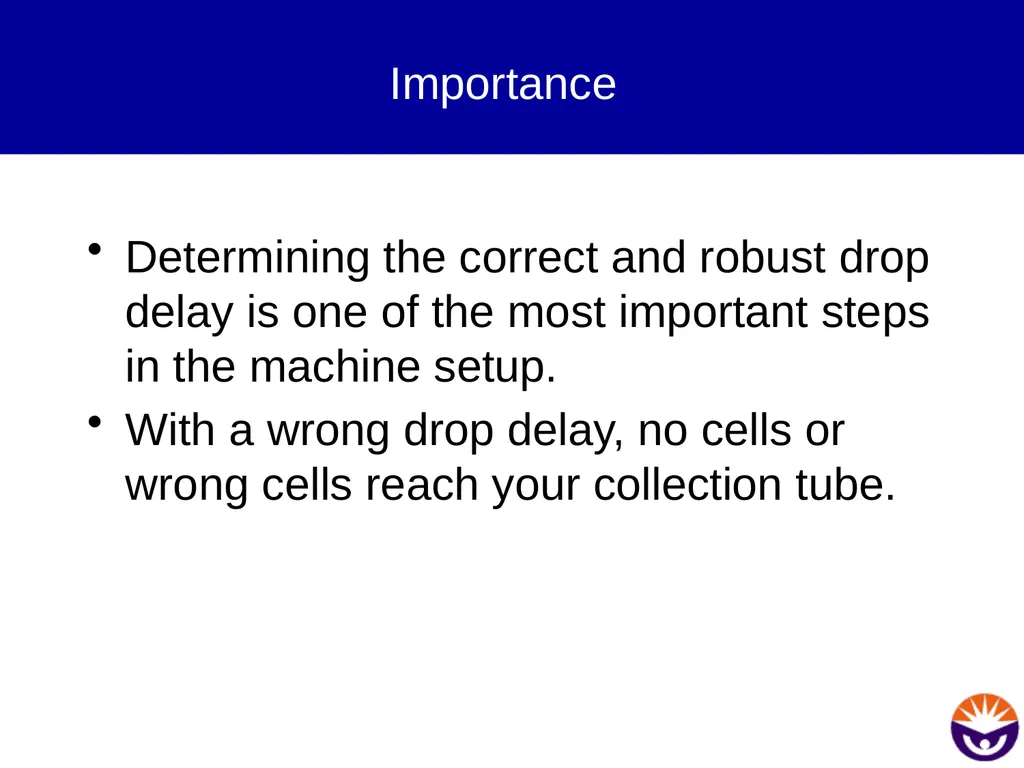 Setting up for sorting Prepare the instrument Sort - slide 29 of 34