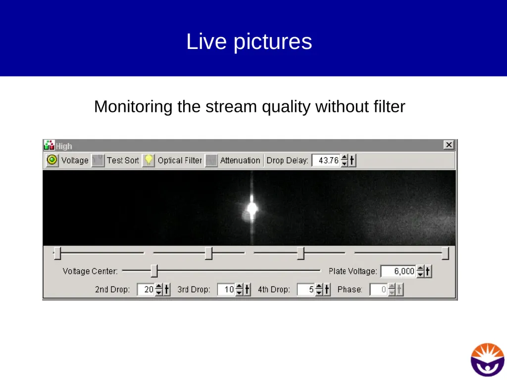 Setting up for sorting Prepare the instrument Sort - slide 21 of 34