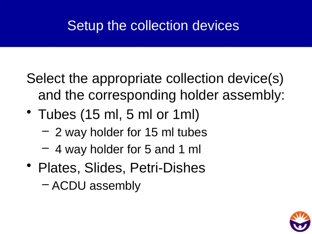 Setting up for sorting Prepare the instrument Sort - slide 7 of 34