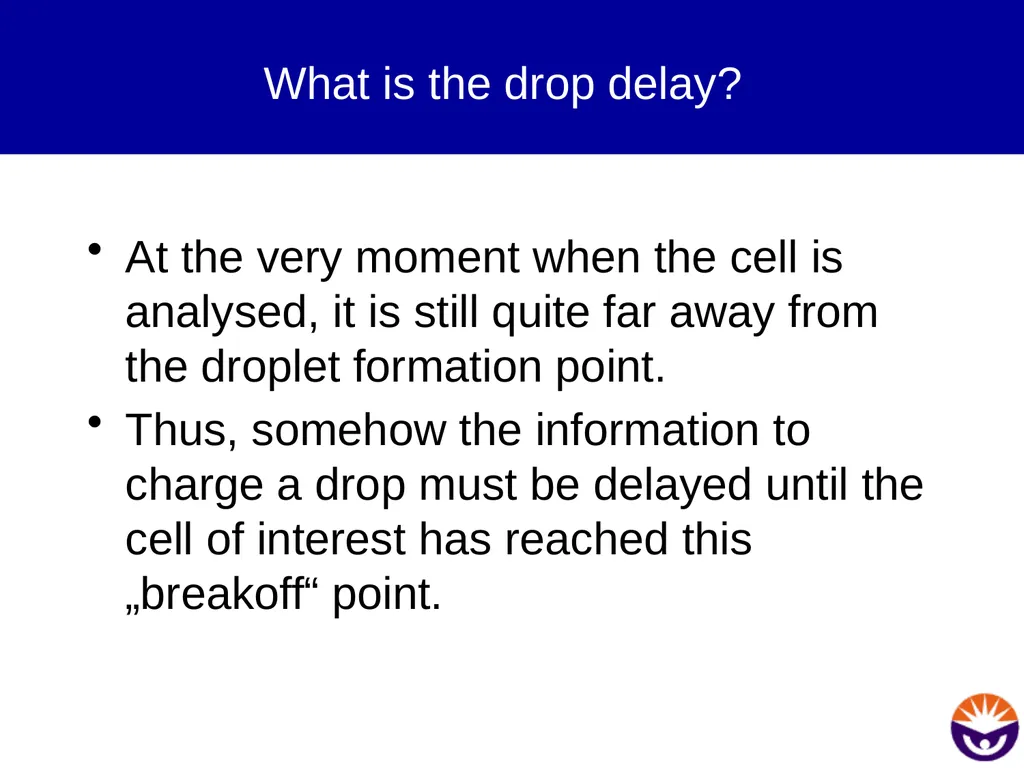 Setting up for sorting Prepare the instrument Sort - slide 14 of 34