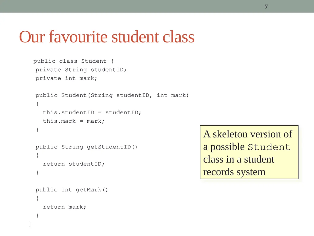 algorithms (SORTING) CITS1001 Listen to the sound - slide 7 of 67