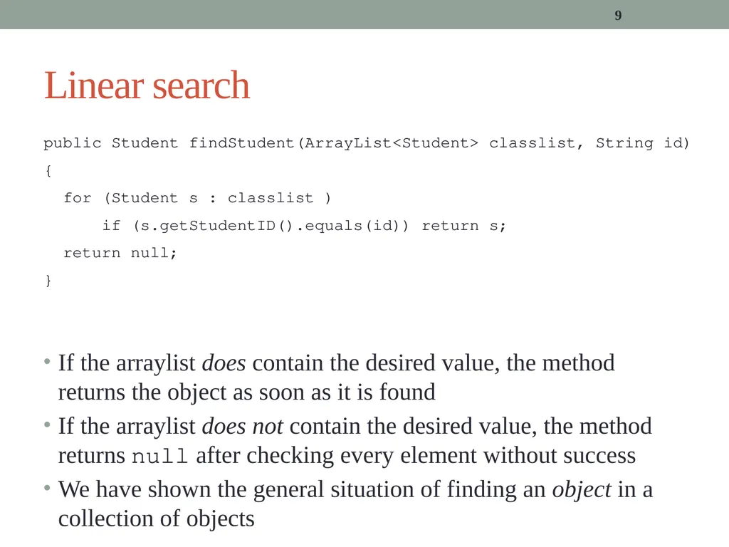 algorithms (SORTING) CITS1001 Listen to the sound - slide 9 of 67