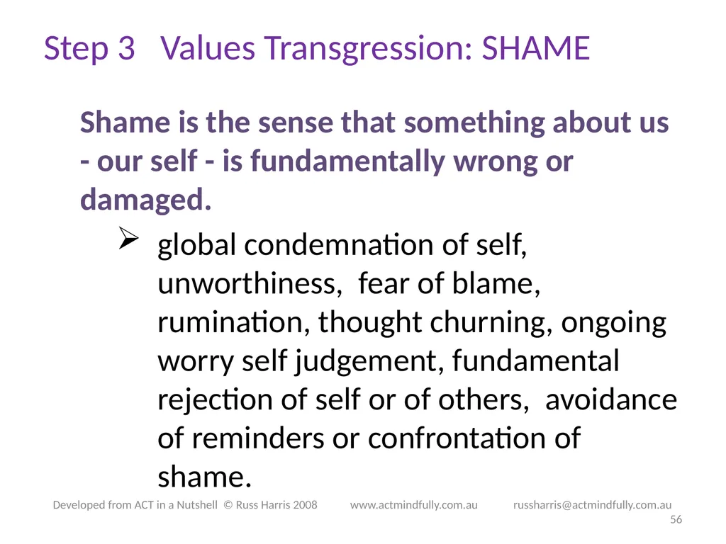 Workshop June 22, 2014 The ACT of Self - slide 56 of 90