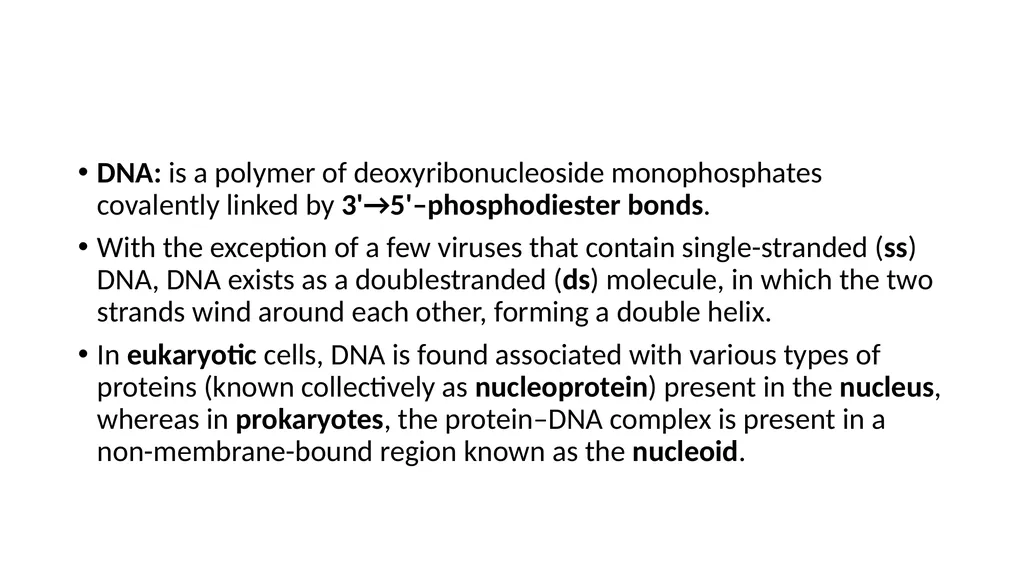 DNA Structure, Replication, and Repair in - slide 7 of 54