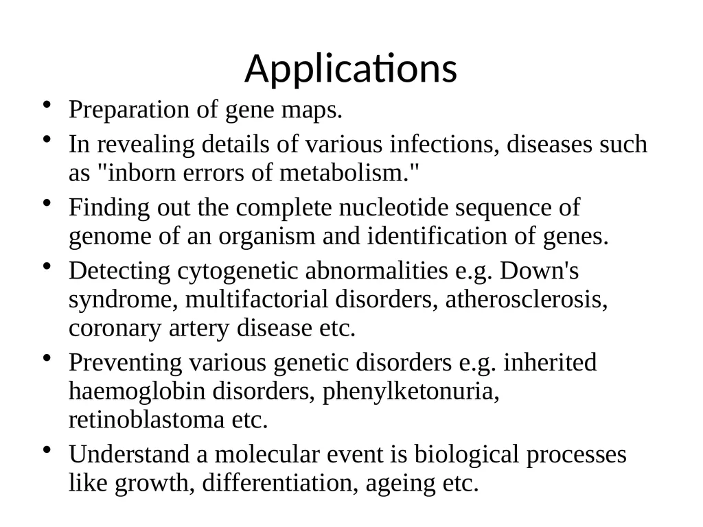 RECOMBINANT DNA Introduction Definition Steps - slide 24 of 26