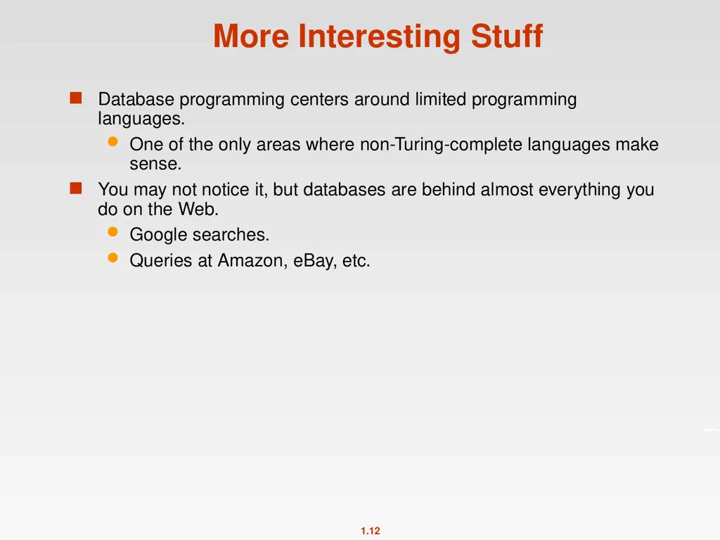 CMPT 354 Database Systems I Spring 2012 - slide 12 of 22