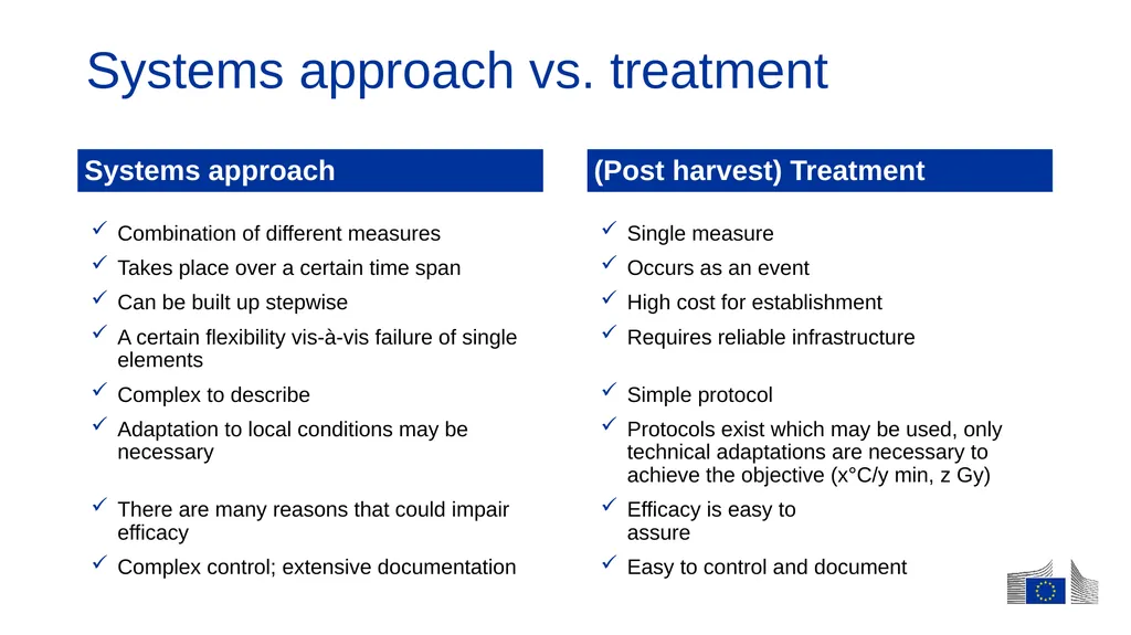 The evolving EU framework on phytosanitary - slide 6 of 7