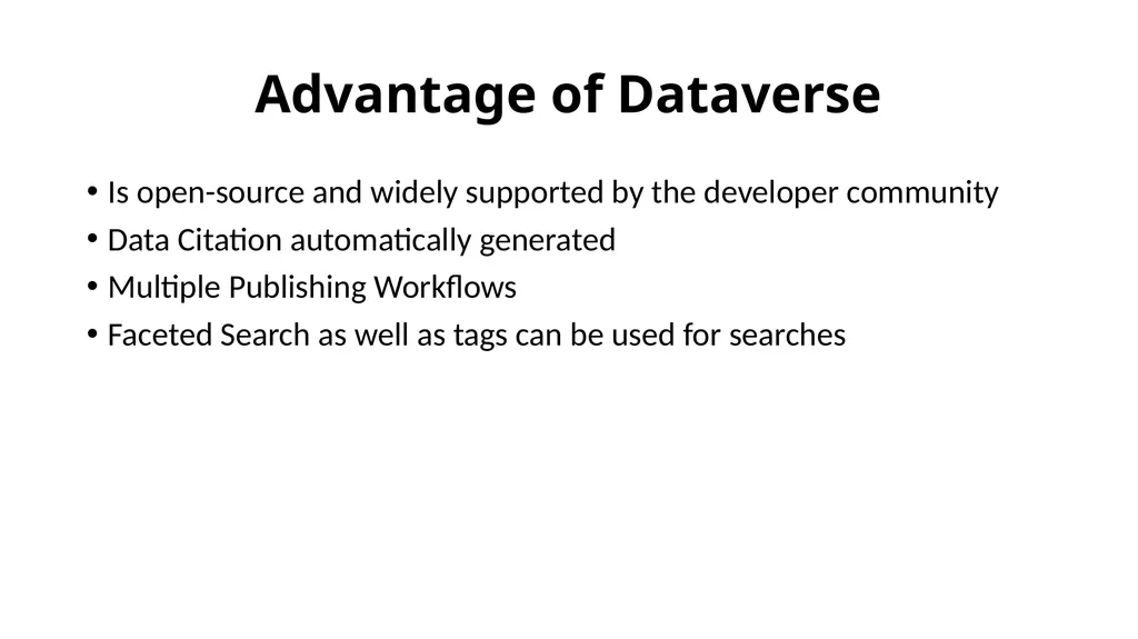 Comparative study of Data Repository Software with - slide 23 of 31