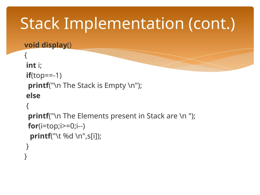 Data Structures and Algorithm (20IS6OEDSA) UNIT 2 - slide 10 of 11