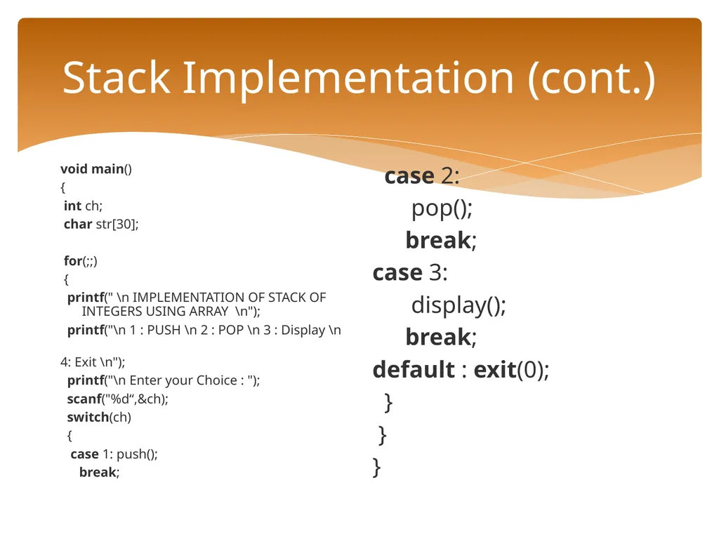 Data Structures and Algorithm (20IS6OEDSA) UNIT 2 - slide 7 of 11