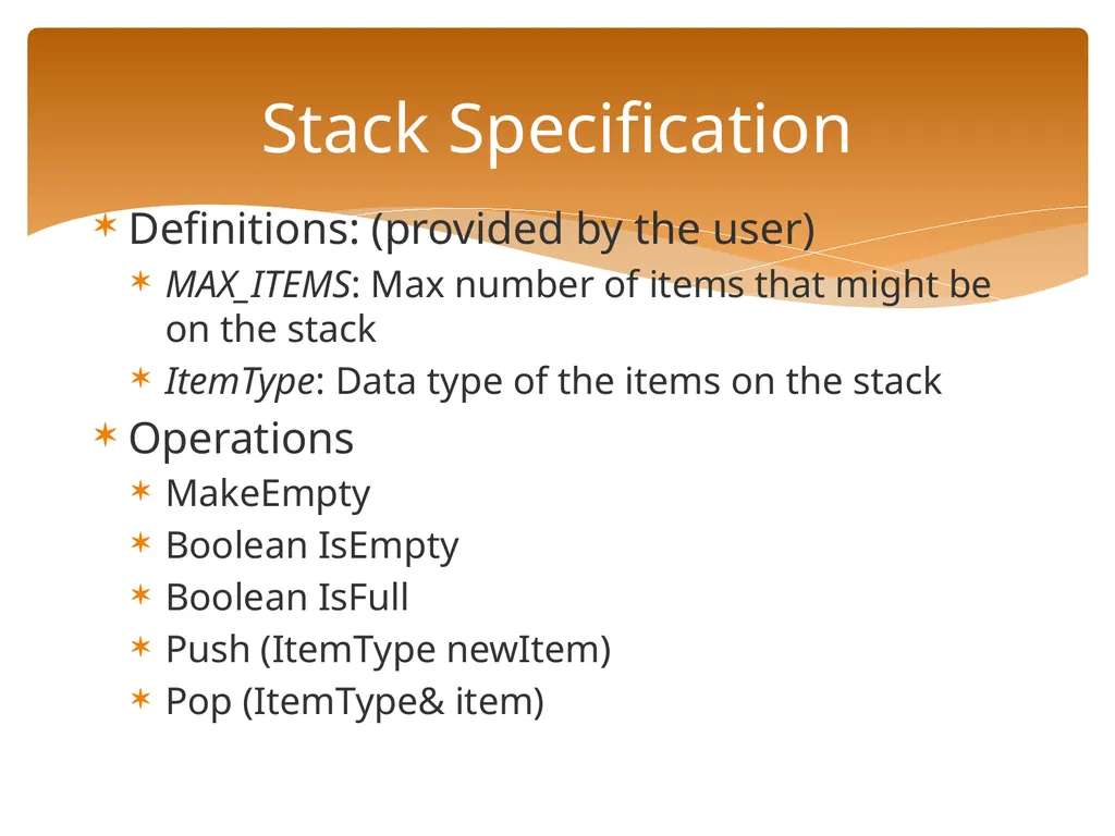 Data Structures and Algorithm (20IS6OEDSA) UNIT 2 - slide 3 of 11