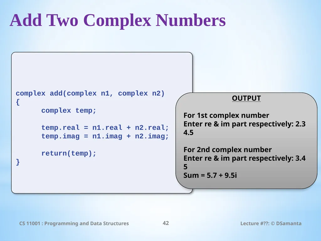 Debasis Samanta Computer Science & Engineering - slide 42 of 45