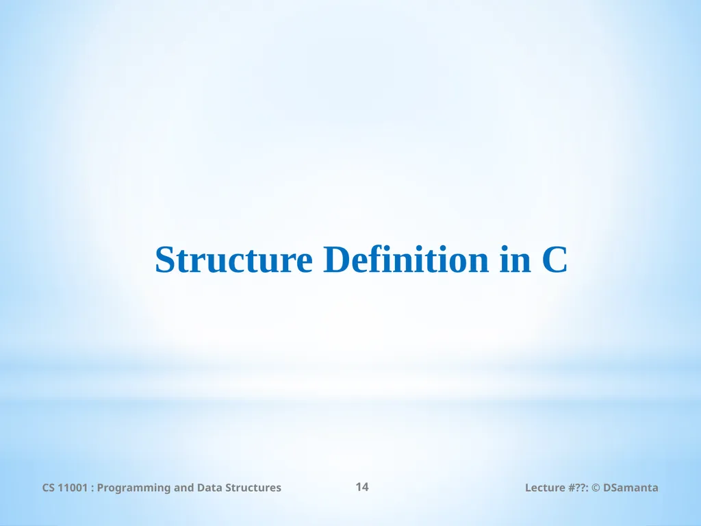 Debasis Samanta Computer Science & Engineering - slide 14 of 45