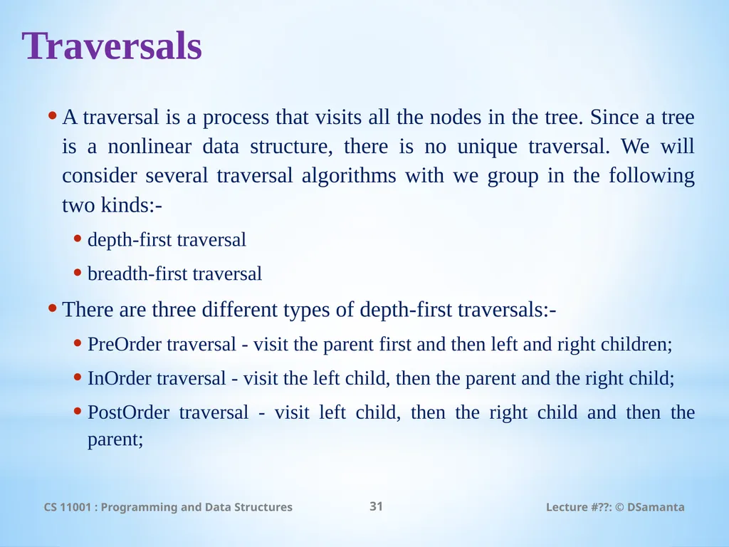 Debasis Samanta Computer Science & Engineering - slide 31 of 45