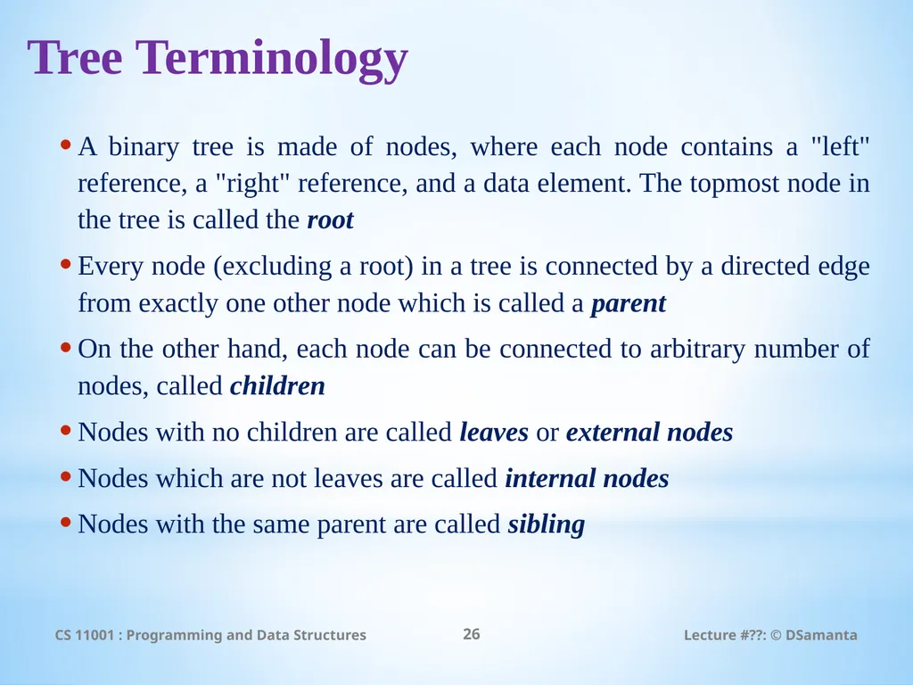 Debasis Samanta Computer Science & Engineering - slide 26 of 45