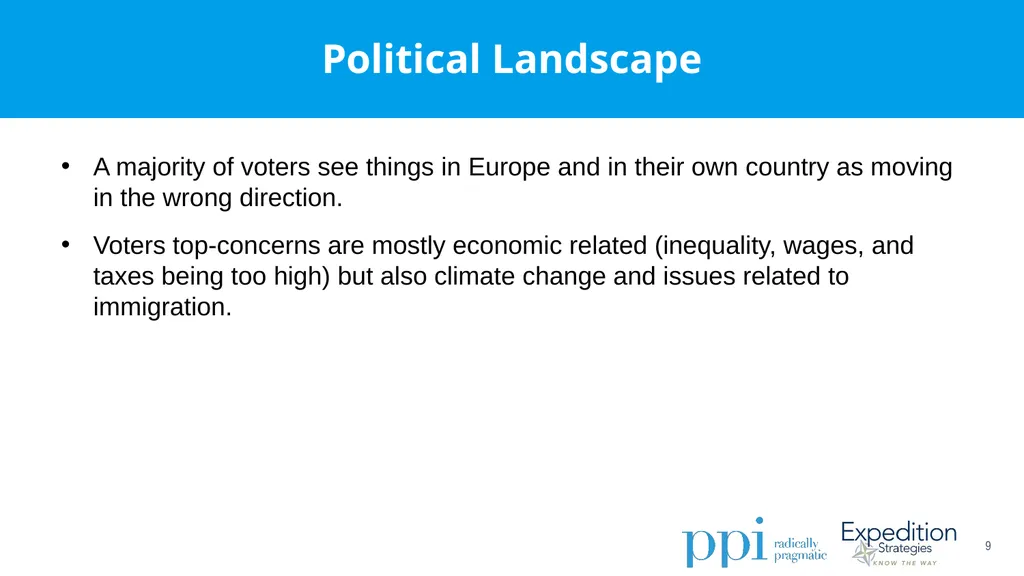 EU Survey April 2019 Methodology Conducted by - slide 9 of 89