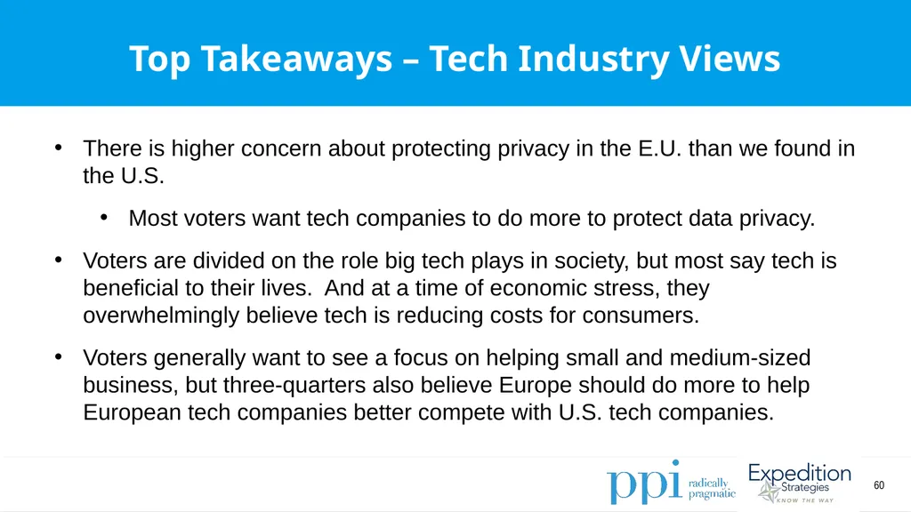 EU Survey April 2019 Methodology Conducted by - slide 60 of 89