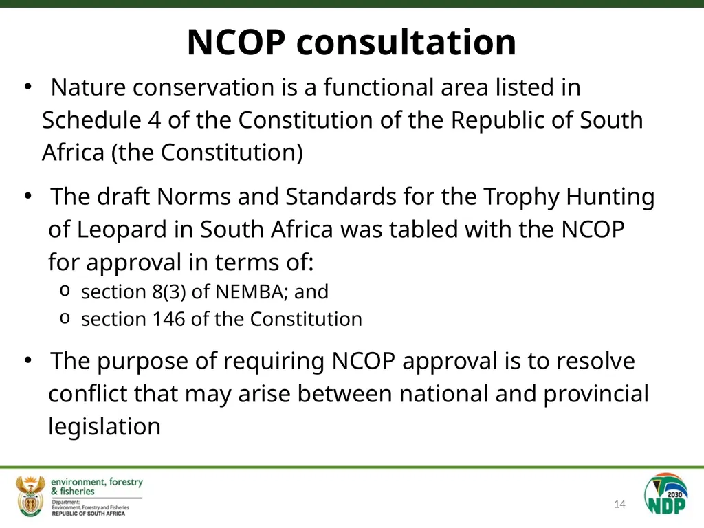 Select Committee on Land Reform, Environment, - slide 14 of 16