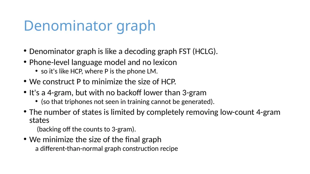 Purely sequence-trained neural networks for ASR - slide 10 of 22