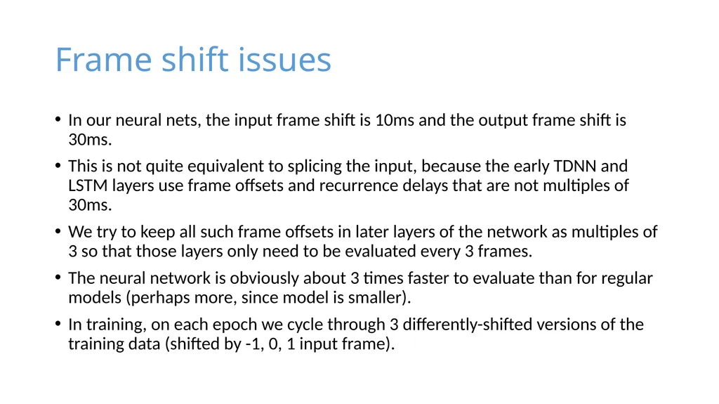 Purely sequence-trained neural networks for ASR - slide 12 of 22