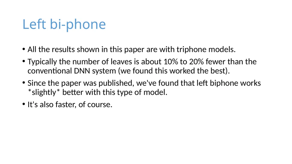 Purely sequence-trained neural networks for ASR - slide 15 of 22