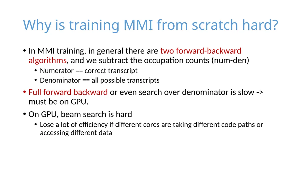 Purely sequence-trained neural networks for ASR - slide 5 of 22