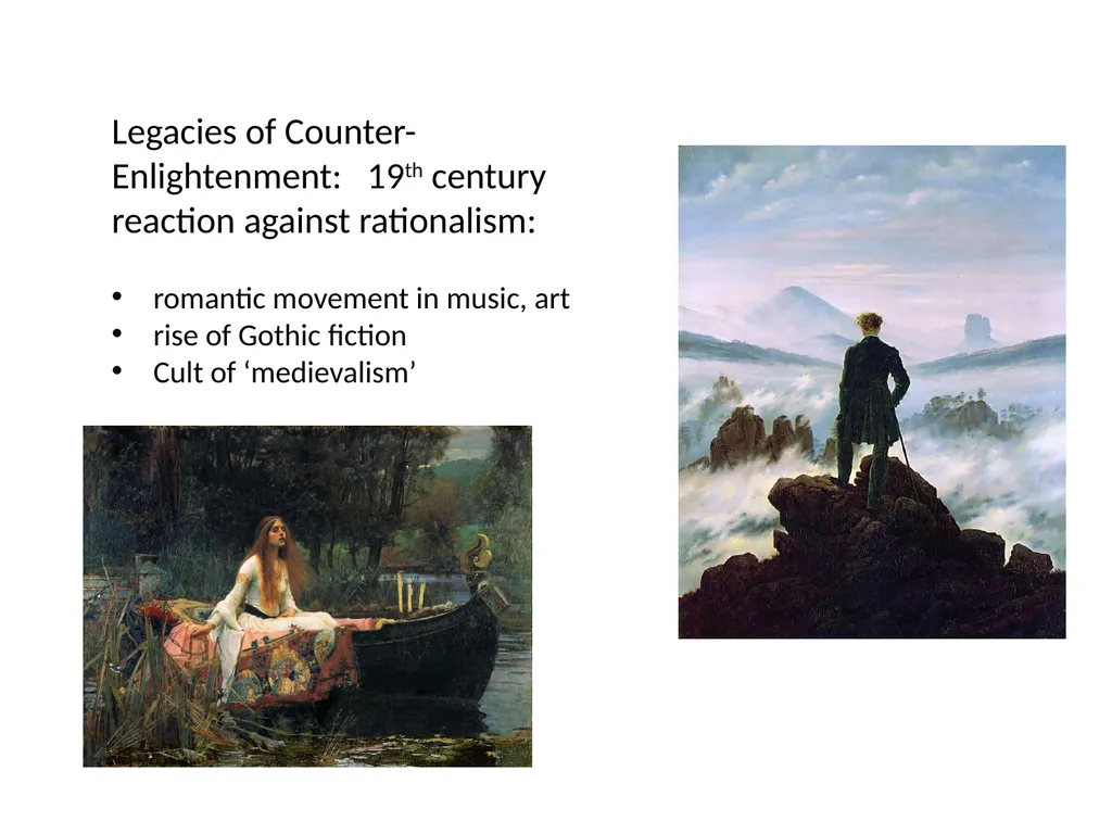 Enlightenment, Counter-Enlightenment, and the - slide 8 of 8