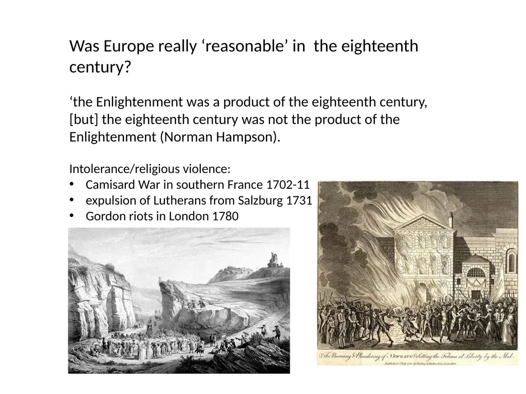 Enlightenment, Counter-Enlightenment, and the - slide 6 of 8