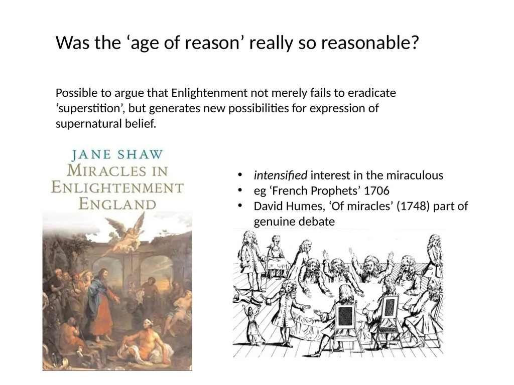 Enlightenment, Counter-Enlightenment, and the - slide 3 of 8