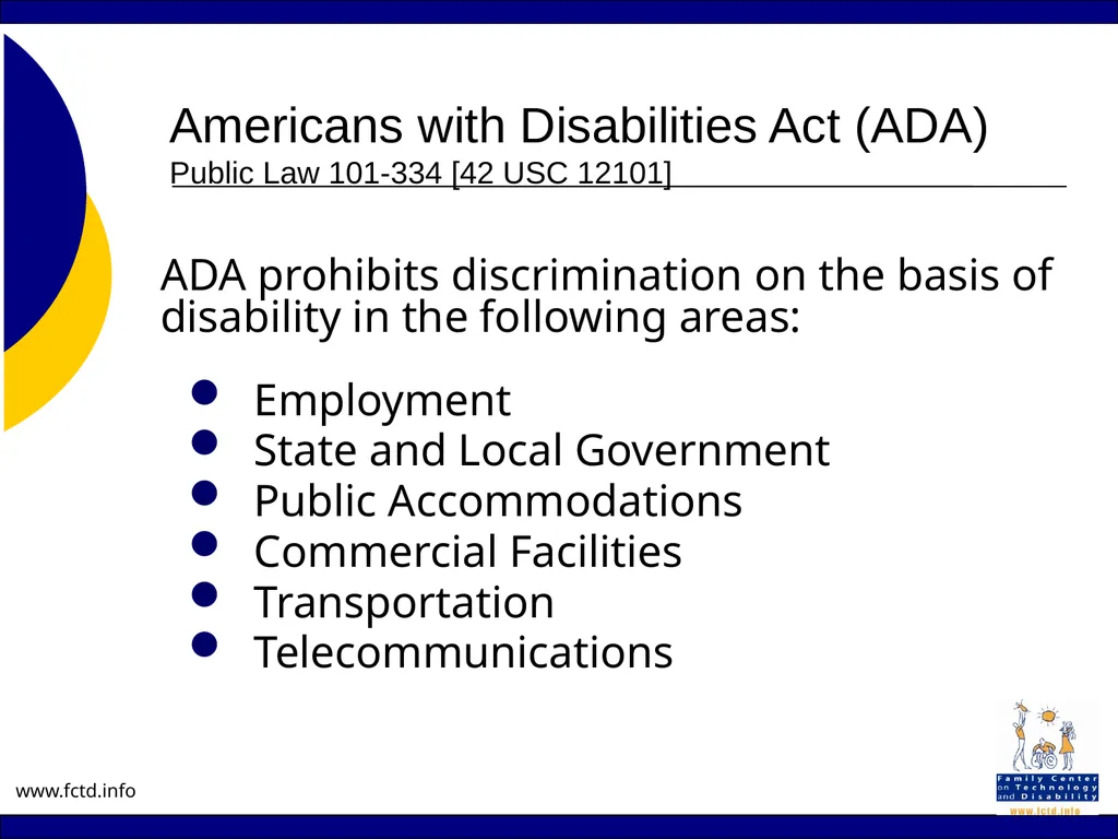 Assistive Technology Laws Re-published with - slide 3 of 18