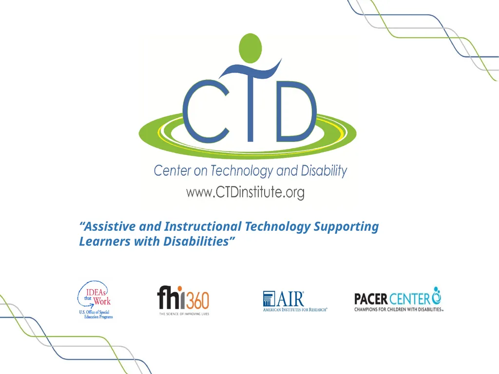 Assistive Technology Laws Re-published with - slide 18 of 18