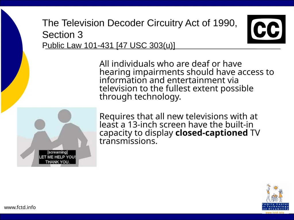 Assistive Technology Laws Re-published with - slide 12 of 18