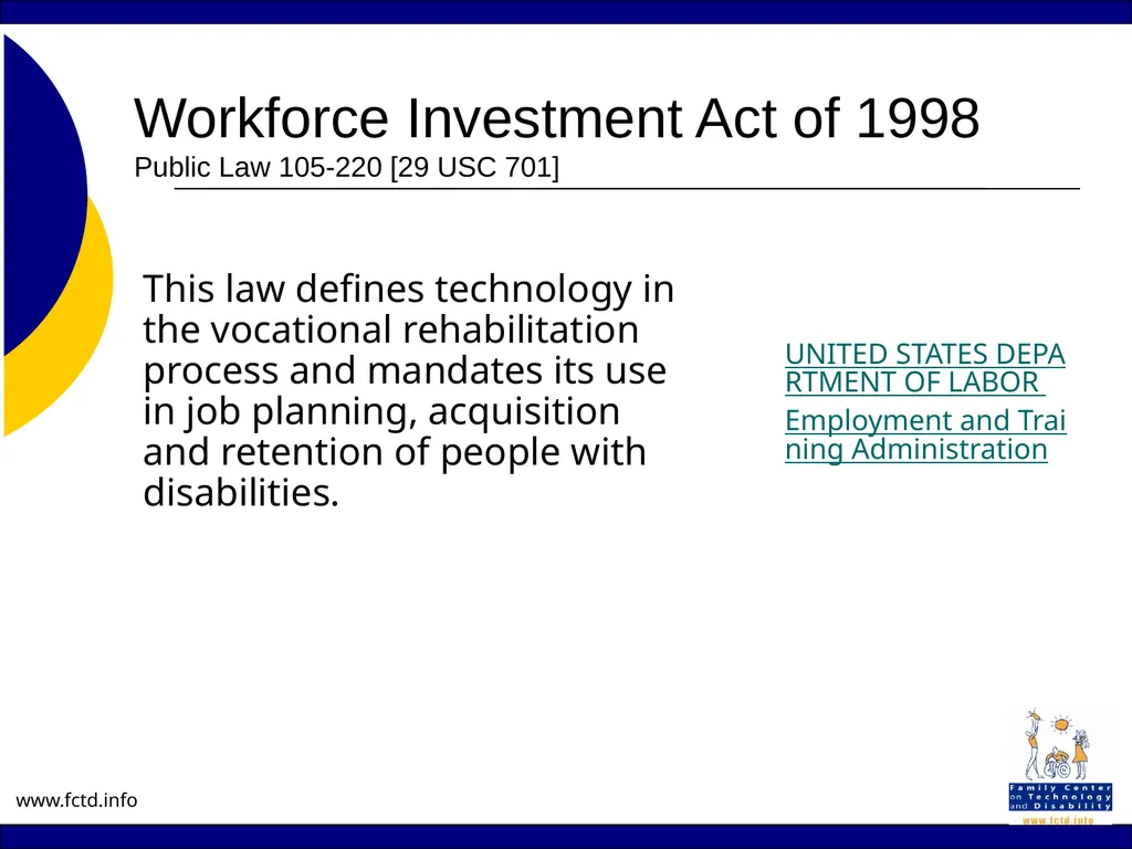 Assistive Technology Laws Re-published with - slide 15 of 18