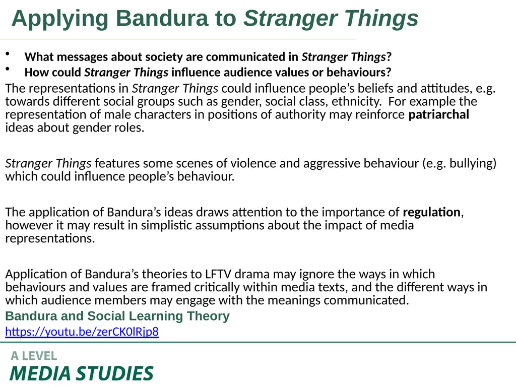 Applying Academic Ideas to Long Form Television - slide 37 of 46