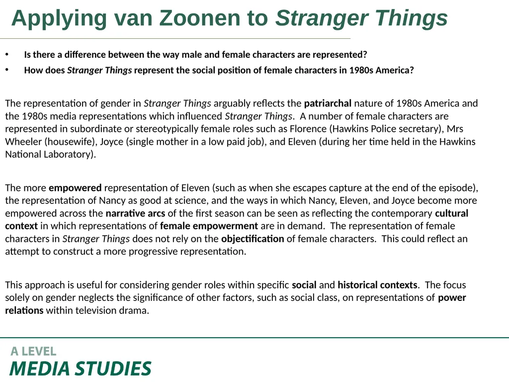 Applying Academic Ideas to Long Form Television - slide 21 of 46