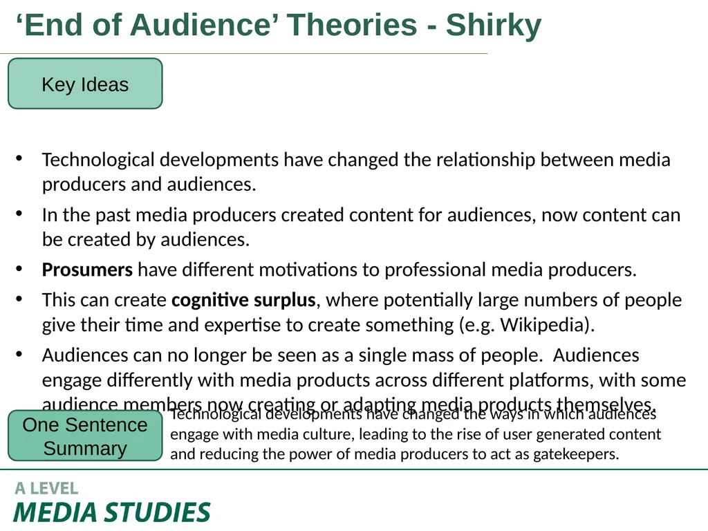 Applying Academic Ideas to Long Form Television - slide 44 of 46