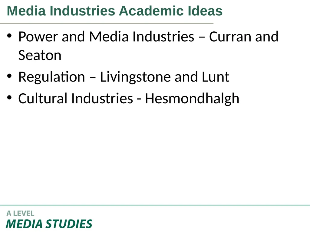 Applying Academic Ideas to Long Form Television - slide 28 of 46