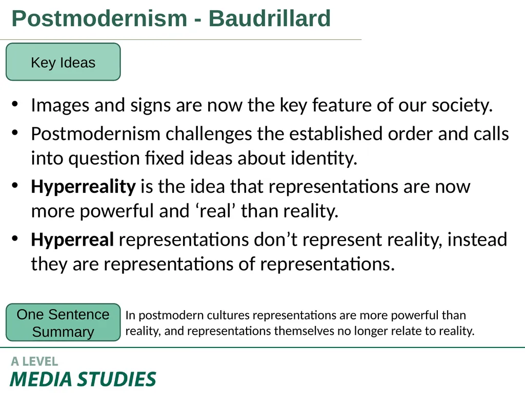 Applying Academic Ideas to Long Form Television - slide 13 of 46