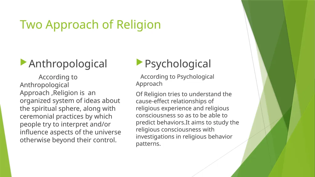 Theories of Regarding the Origin of Religion. - slide 4 of 6